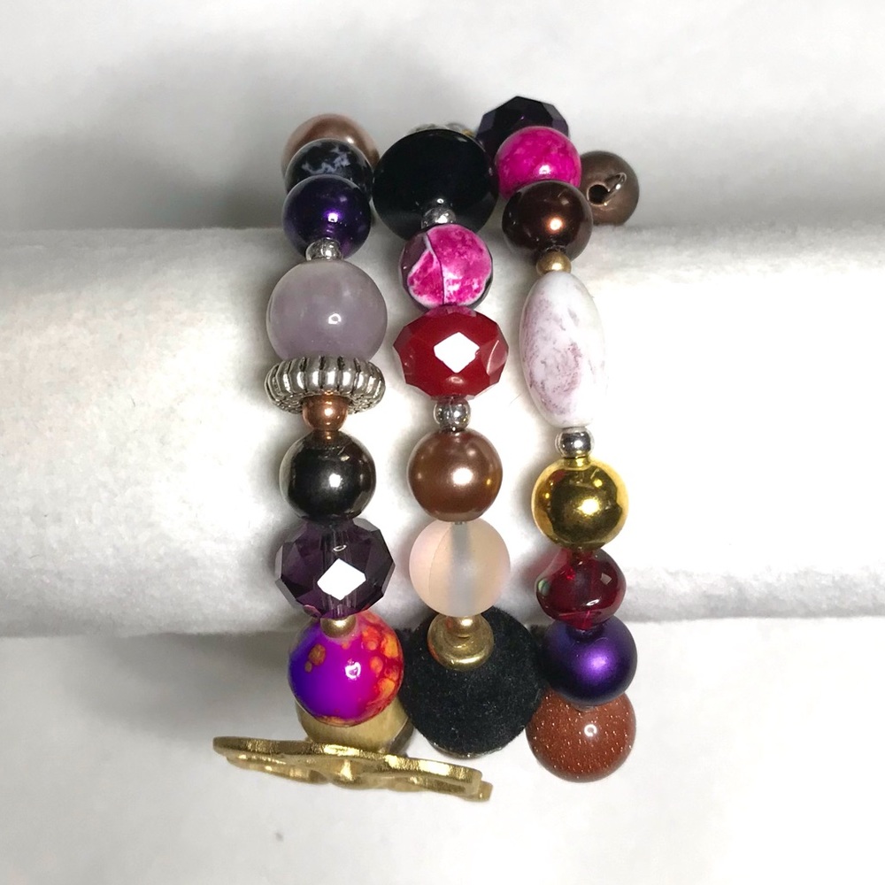 Handmade Bracelet With Vintage and Modern Elements (NB78-3H) New Without Tags - Picture 7 of 10